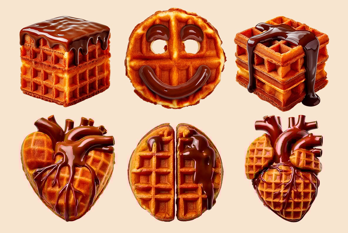 Waffle Drip Font