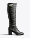 Women's High-Knee Boot Mockup