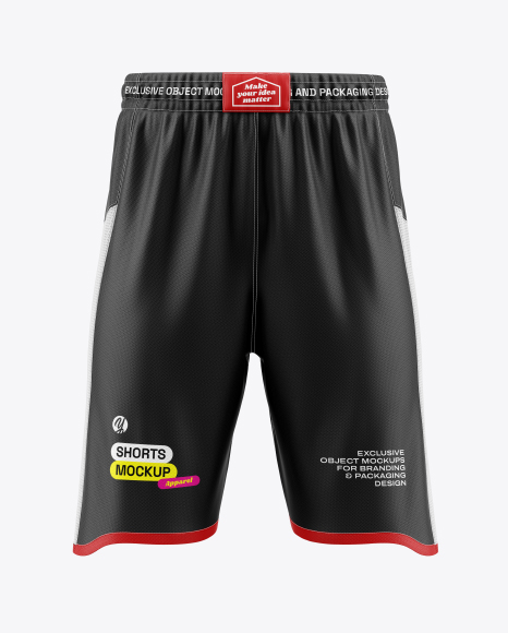 Basketball Shorts Mockup