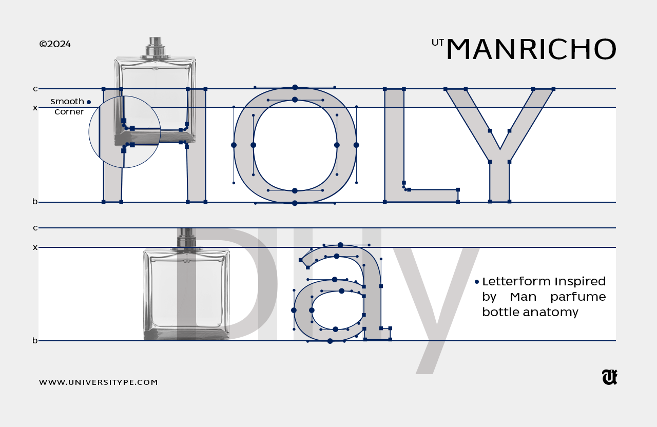 UT Manricho - A Luxury Sans Serif Font