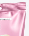 Metallic Snack Package Mockup