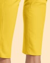 Pair of Leather Loafers on Woman's Legs Mockup