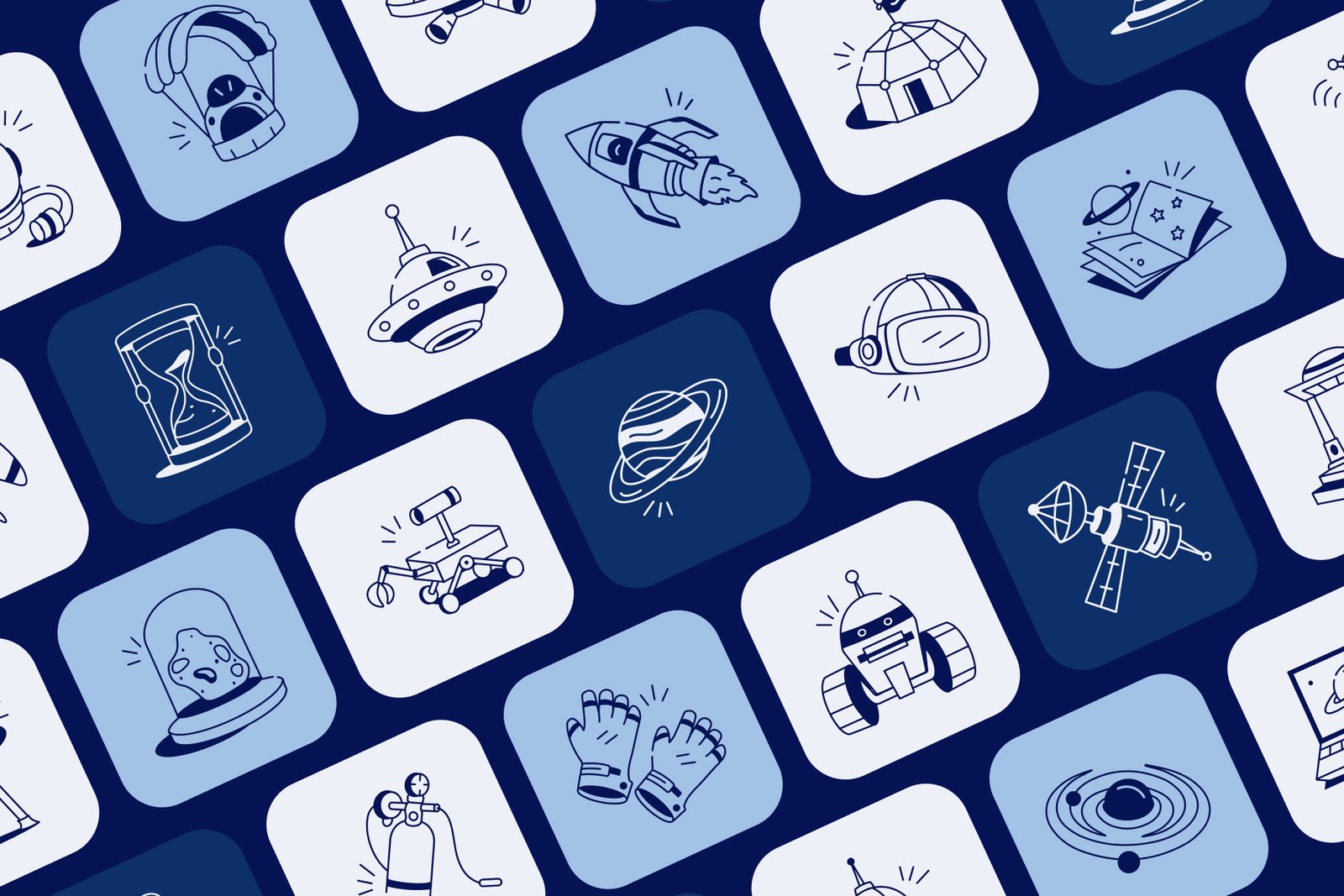 Space Drawing Art Set