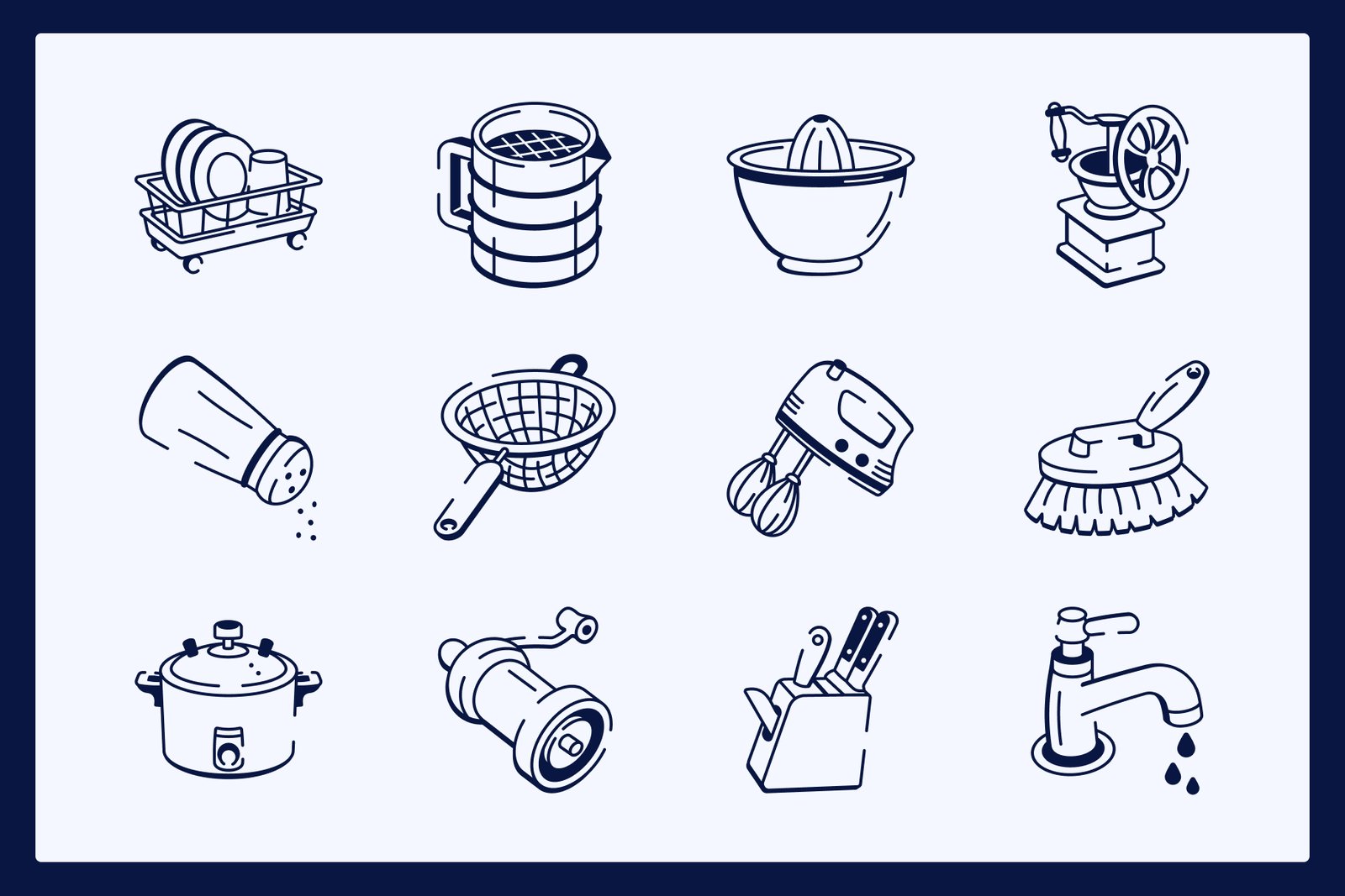 Kitchen Doodle Icon