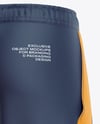 Quarter Sports Pants Mockup - Back Half Side View