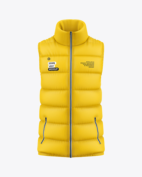 Down Vest Mockup