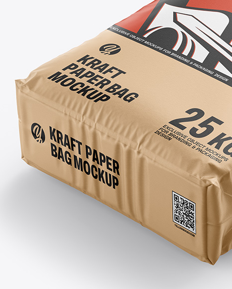 Kraft Paper Bag Mockup