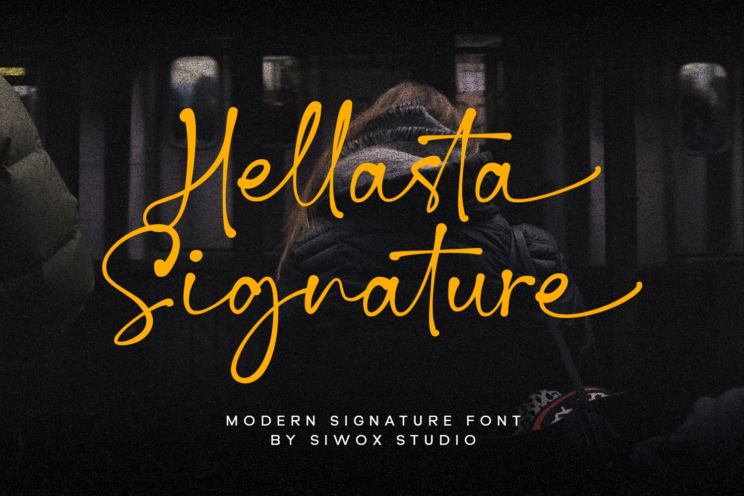 Hellasta Signature - a handwritten script