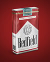 Soft Cigarette Pack Mockup - Half Side View