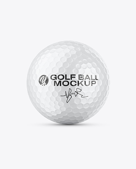 Golf Ball Mockup