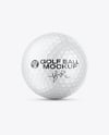 Golf Ball Mockup