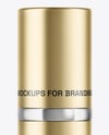 Metallic Spray Bottle Mockup