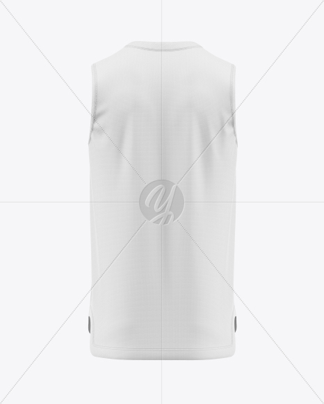 Basketball Jersey Mockup - Back View
