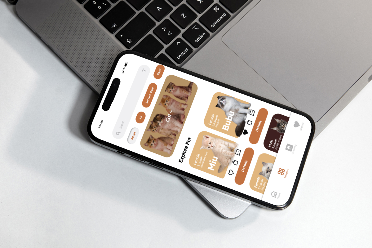 Fuzzy Twon – Pet Grooming App Design Template
