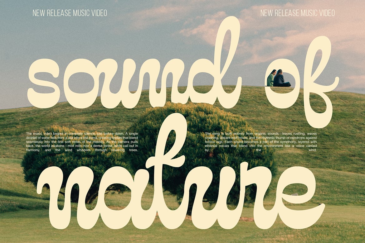 Mustadelic – Script Vintage Font