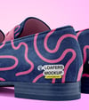 Pair of Suede Loafers Mockup