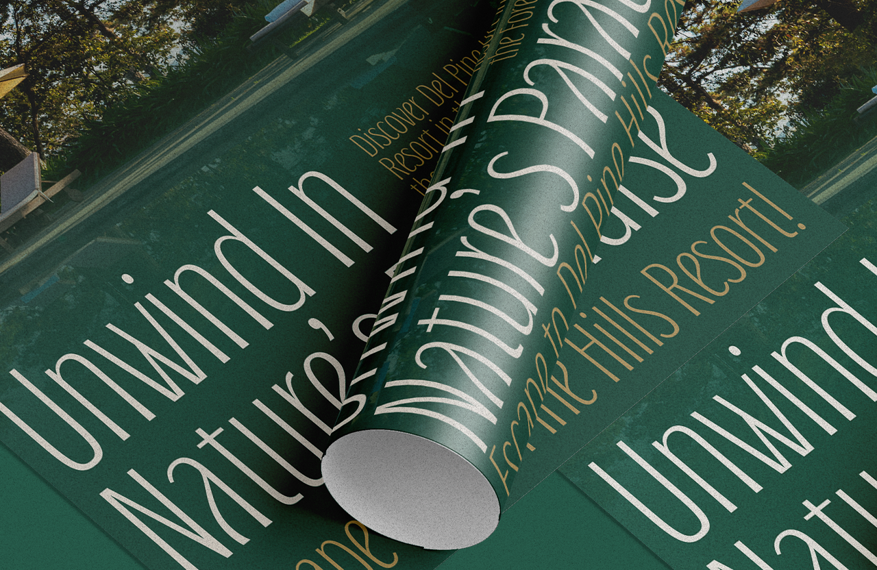 UT Hilligon - An Elegant Condensed Font