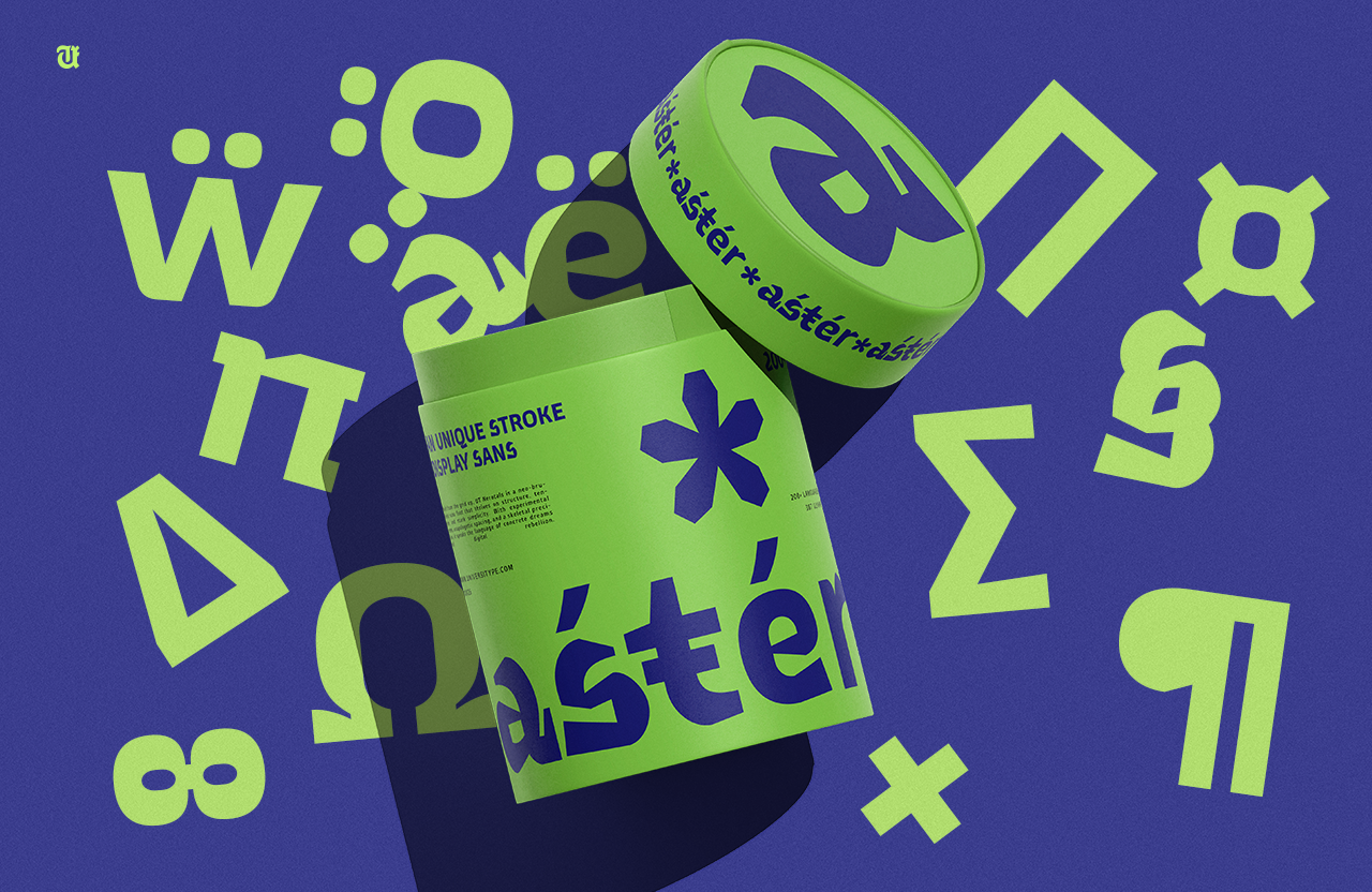 UT Nerotals – A Typeface Inspired by Contemporary Sculpture