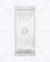 Glossy Snack Package Mockup