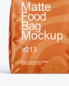 Matte Food Bag Mockup