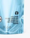 Glossy Metallic Doy Pack Mockup