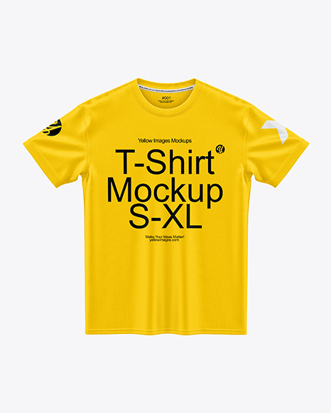 Crew Neck T-Shirt Mockup - T-shirt mockup