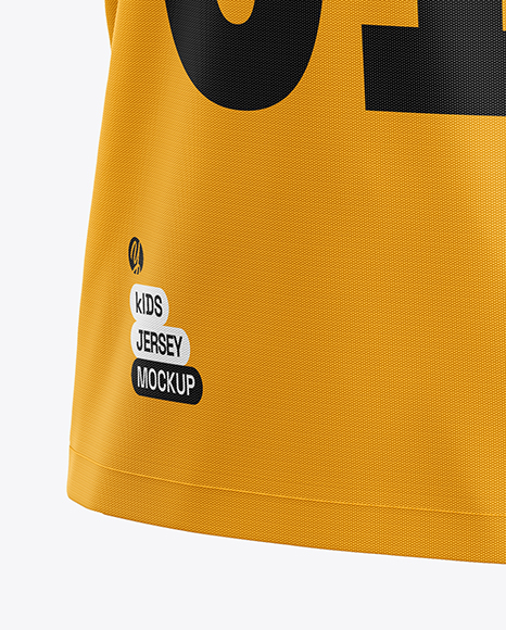 Kids Soccer Jersey Mockup