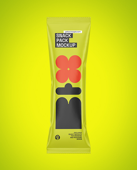 Matte Snack Pack Mockup