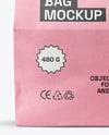 Kraft Paper Food Bag Mockup