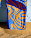 Slide Sandals Next to The Wall Mockup