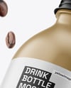 Matte Drink Bottle Mockup