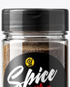 Spice Jar with Grounded Black Pepper Mockup