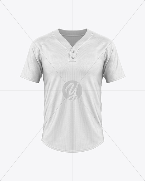 Baseball Jersey Mockup - Front View