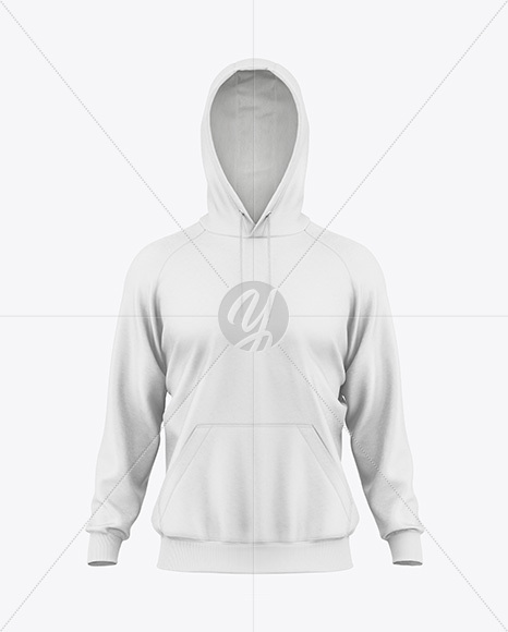 Men's Hoodie Mockup - Front View