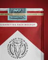 Soft Cigarette Pack Mockup - Front View