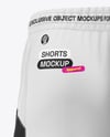 Basketball Shorts Mockup - Back View