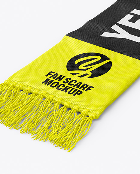 Fan Scarf Mockup