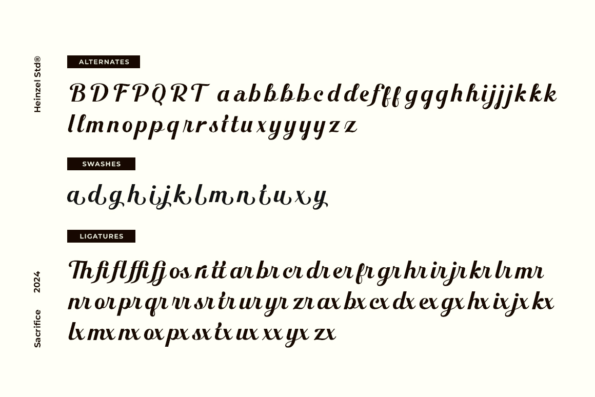 Sacrifice Font