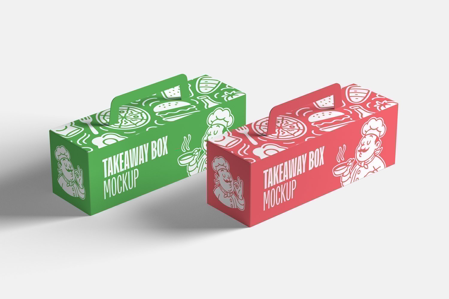 Takeaway Box Mockups