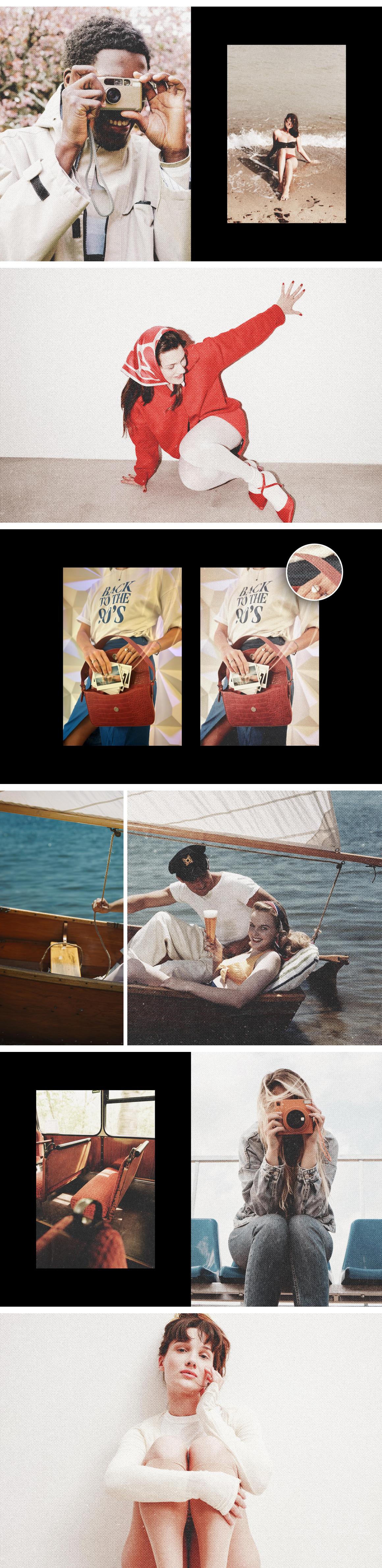 Retro Printer Photo Effect