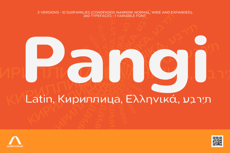 Pangi Rounded Font - Sans serif fonts