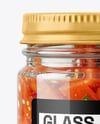 Jar with Tomato Bruschetta Mockup