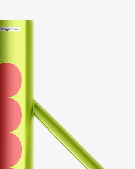 Metallic Watering Can Mockup