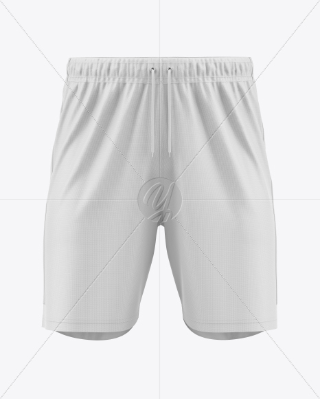 Soccer Shorts Mockup - Front View