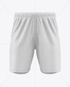 Soccer Shorts Mockup - Front View