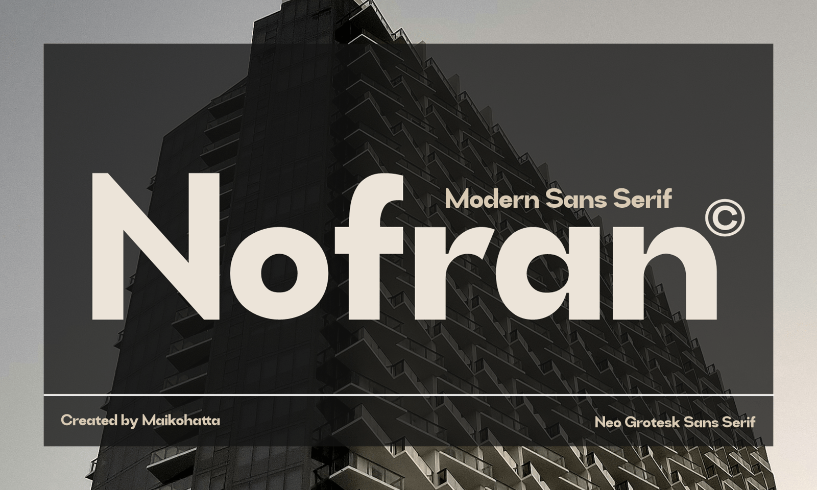 Nofran – Modern Neo Grotesk Sans Serif