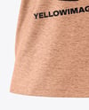 Kids Heather T-Shirt Mockup - Front View