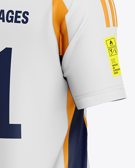 Soccer Jersey Mockup - Back View