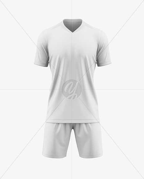 Soccer Kit Mockup - Front View