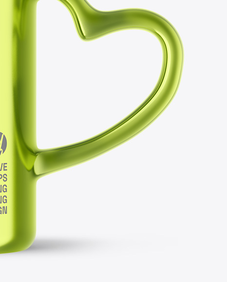 Metallic Mug Mockup